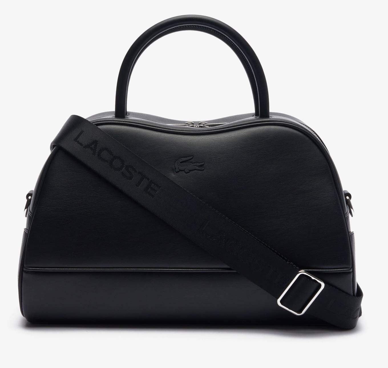 Grand Sac à Main LORA Lacoste en Cuir noir : Élégance, Durabilité et Style